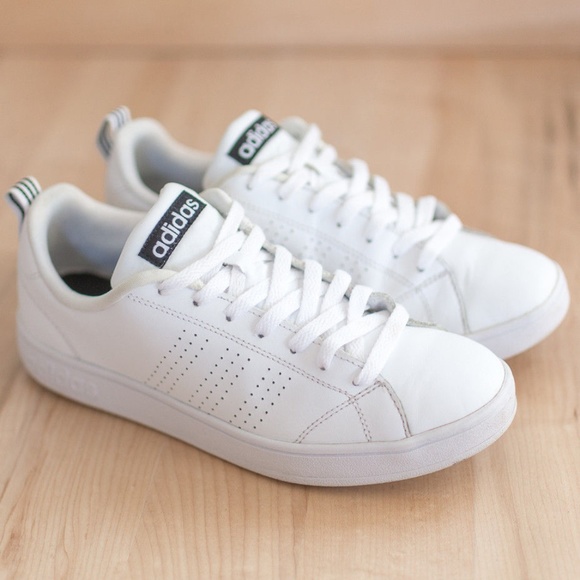 adidas neo advantage full white